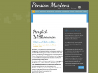 pension-martens.de Webseite Vorschau