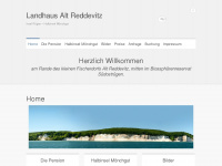 landhaus-reddevitz.de Webseite Vorschau