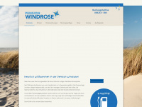 pension-windrose.de Webseite Vorschau