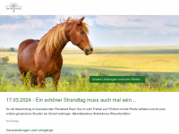pferdeland-reez.de Webseite Vorschau