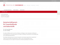 praxisklinik-stralsund.de Webseite Vorschau