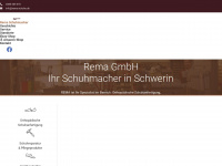 rema-schuhe.de Webseite Vorschau