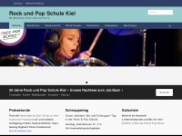 rockpopschule.de Webseite Vorschau