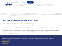 bootsbau-fischereitechnik.de Webseite Vorschau