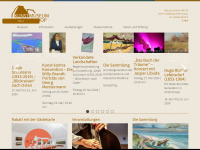 kunstmuseum-ahrenshoop.de Webseite Vorschau