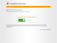markwatcher.de Webseite Vorschau