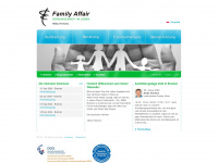 familyaffair.de Webseite Vorschau
