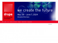 drupa.com Webseite Vorschau