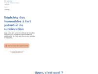uppy.fr Webseite Vorschau