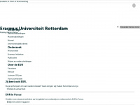 eur.nl Webseite Vorschau