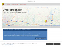 stralendorf.de Webseite Vorschau