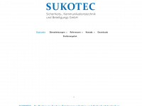 sukotec.de Webseite Vorschau