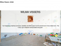 wilmavissers.com Webseite Vorschau