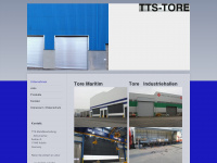 tts-tore.de Webseite Vorschau