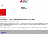 variantsystembau.de Webseite Vorschau
