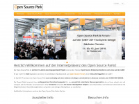 open-source-park.de Webseite Vorschau