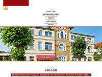 villa-edda.de Webseite Vorschau