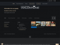 waldkrone.com Webseite Vorschau