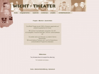 wicht-theater.de Webseite Vorschau