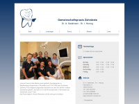 zahnarzt-in-rostock.de Webseite Vorschau