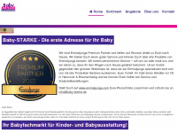 baby-starke.de Webseite Vorschau