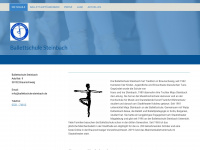 ballettschule-steinbach.de Webseite Vorschau