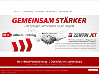 zentri-jet.com Webseite Vorschau