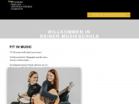 fitinmusic.de Webseite Vorschau