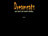 dreamcats.de Webseite Vorschau