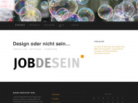 jobdesign.de Webseite Vorschau