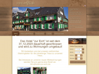 hotel-zur-eich.de Webseite Vorschau
