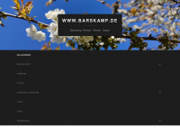 barskamp.de Webseite Vorschau