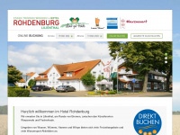 hotel-rohdenburg.de Webseite Vorschau