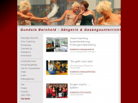 gundula-bernhold-sopran.de Webseite Vorschau