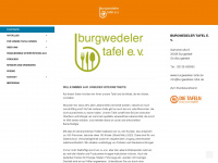 burgwedeler-tafel.de Webseite Vorschau