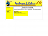 speckmann-wieborg.de Webseite Vorschau
