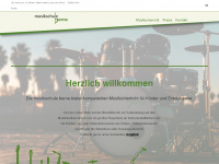 musikschule-berne.de Webseite Vorschau