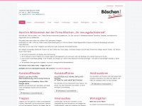 tischlerei-boeschen.de Webseite Vorschau