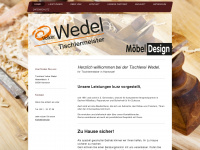 tischlerei-wedel.de Webseite Vorschau