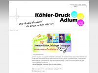 koehler-druck-harsum.de Webseite Vorschau