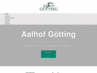 aalhof-goetting.de Webseite Vorschau