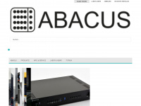 abacus-electronics.de Webseite Vorschau