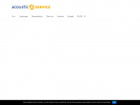 acoustic-service.de Webseite Vorschau