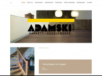 adamski.de Webseite Vorschau