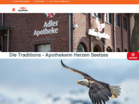 adler-apotheke-seelze.de Webseite Vorschau