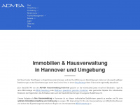 advisa-hannover.de Webseite Vorschau