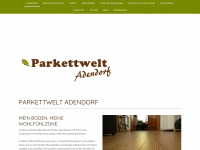 parkettwelt-adendorf.de Webseite Vorschau
