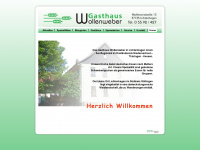 gasthaus-wollenweber.de Webseite Vorschau