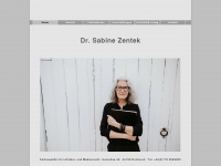 sabine-zentek.de Webseite Vorschau