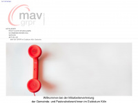 mav-grpr.de Webseite Vorschau